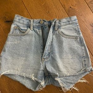 J.Galt XS high waisted jean shorts
